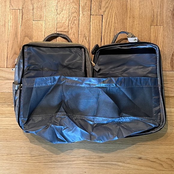 Realer 3 in 1 Diaper Bag Backpack - Grey - NWOT - Picture 4 of 8